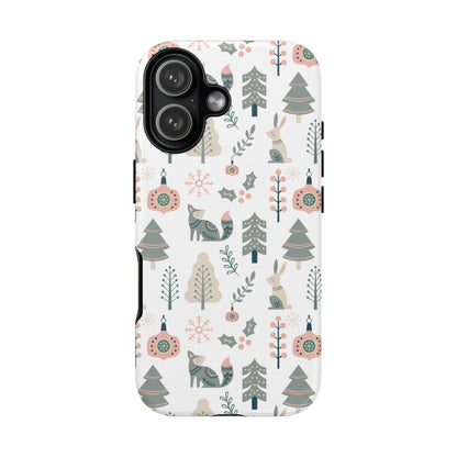 Scandinavian Folk Art Phone Case - iPhone 17 / 17 Air / 17 Pro Max, Samsung Galaxy S26, Google Pixel | Matte & Glossy