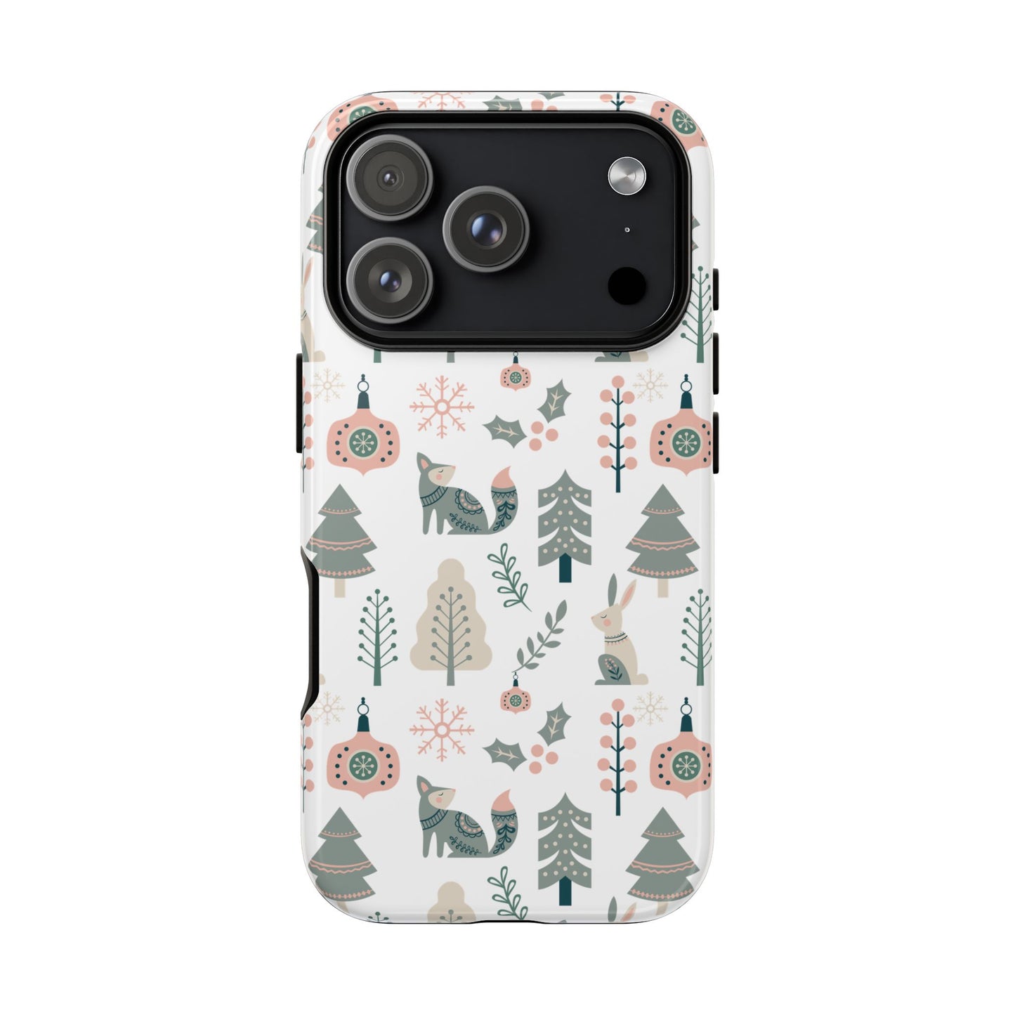 Scandinavian Folk Art Phone Case - iPhone 17 / 17 Air / 17 Pro Max, Samsung Galaxy S26, Google Pixel | Matte & Glossy