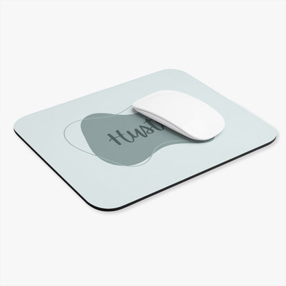 Motivational Mouse Pad - Hustle Desk Accessory, Office Gift, Work From Home Decor, Productivity Tool, Minimalist Design