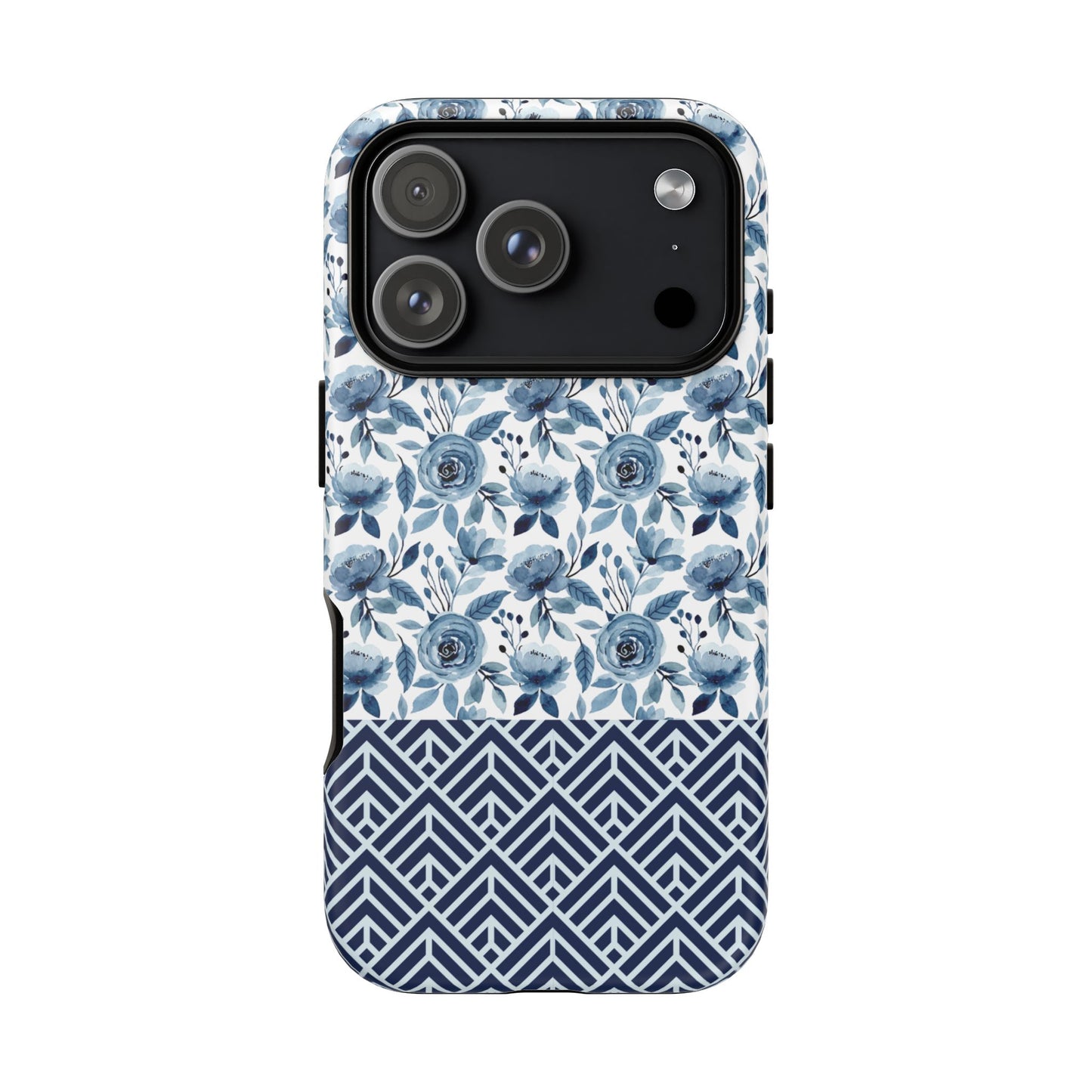 Boho Floral Tough Phone Case - iPhone 17 / 17 Air / 17 Pro Max, Samsung Galaxy S26, Google Pixel | Matte & Glossy