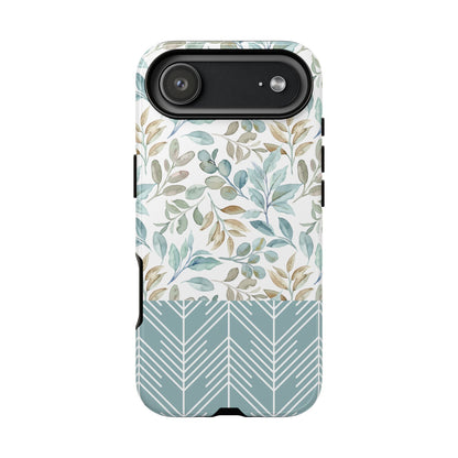 Boho Floral Phone Case - iPhone 17 / 17 Air / 17 Pro Max, Samsung Galaxy S26, Google Pixel | Matte & Glossy