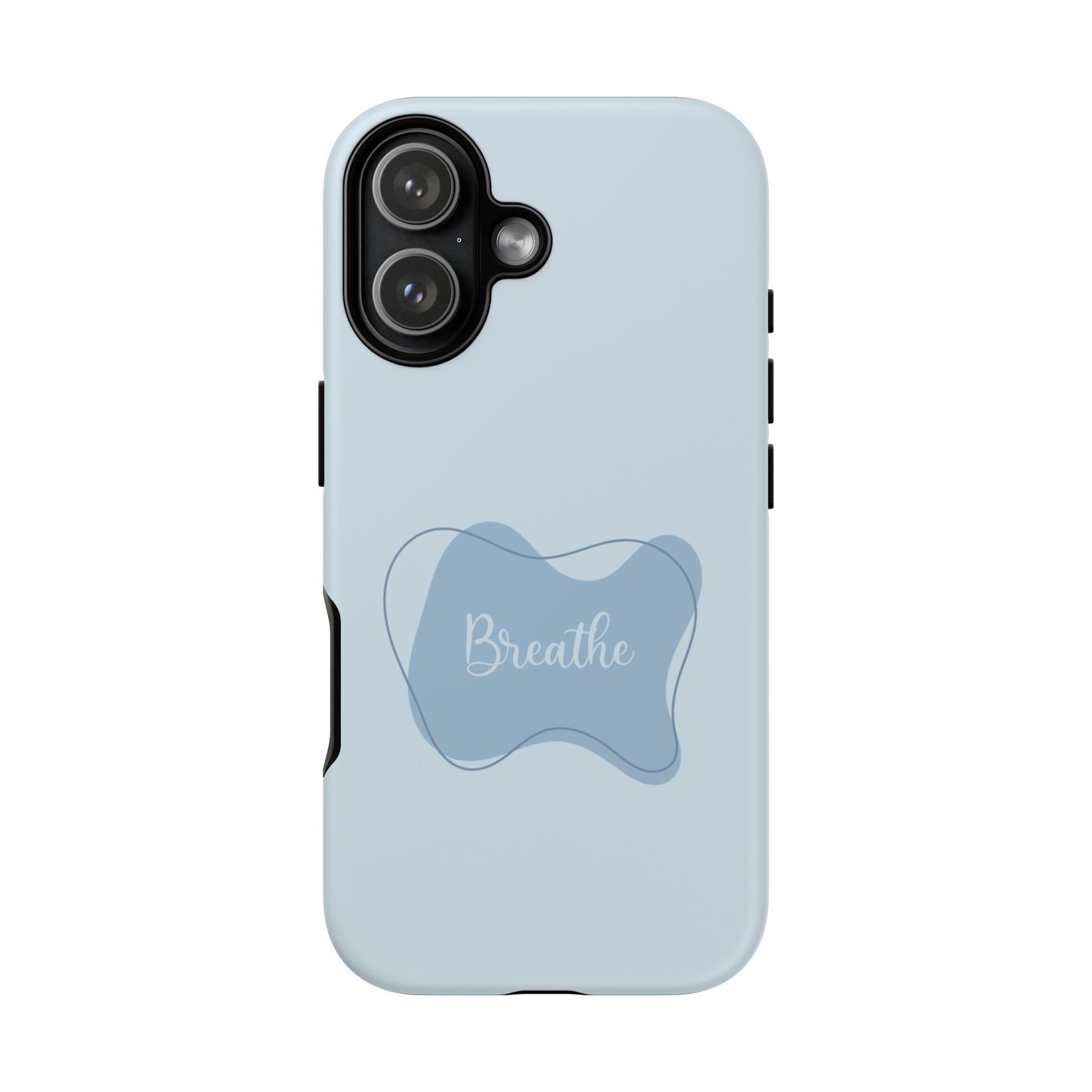 Calming Blue Boho Tough Phone Case - iPhone 17 / 17 Air / 17 Pro Max, Samsung Galaxy S26, Google Pixel | Matte & Glossy