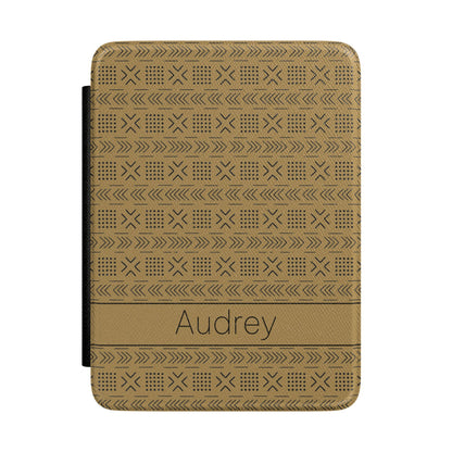 Custom Kindle Case Paperwhite 12th Generation, 7 inch, Custom Name, Mudcloth Inspired Pattern, Fits Kindle Colorsoft