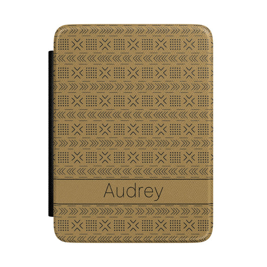 Custom Kindle Case Paperwhite 12th Generation, 7 inch, Custom Name, Mudcloth Inspired Pattern, Fits Kindle Colorsoft
