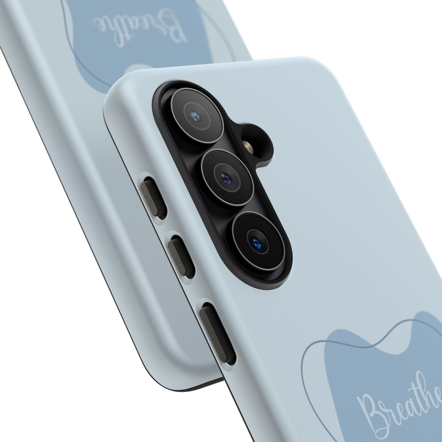 Calming Blue Boho Tough Phone Case - iPhone 17 / 17 Air / 17 Pro Max, Samsung Galaxy S26, Google Pixel | Matte & Glossy