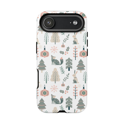 Scandinavian Folk Art Phone Case - iPhone 17 / 17 Air / 17 Pro Max, Samsung Galaxy S26, Google Pixel | Matte & Glossy
