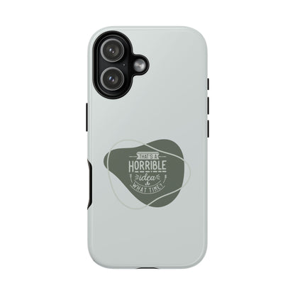 Funny Boho Tough Phone Case – iPhone 17 / 17 Air / 17 Pro Max, Samsung Galaxy S26, Google Pixel | Matte & Glossy