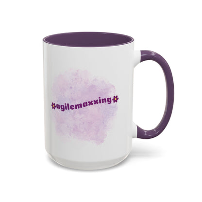 Agilemaxxing Mug, Funny Agile Project Manager Gift, Scrum Master Coffee Cup, Corporate Humor Mug, Gift for Women in Tech