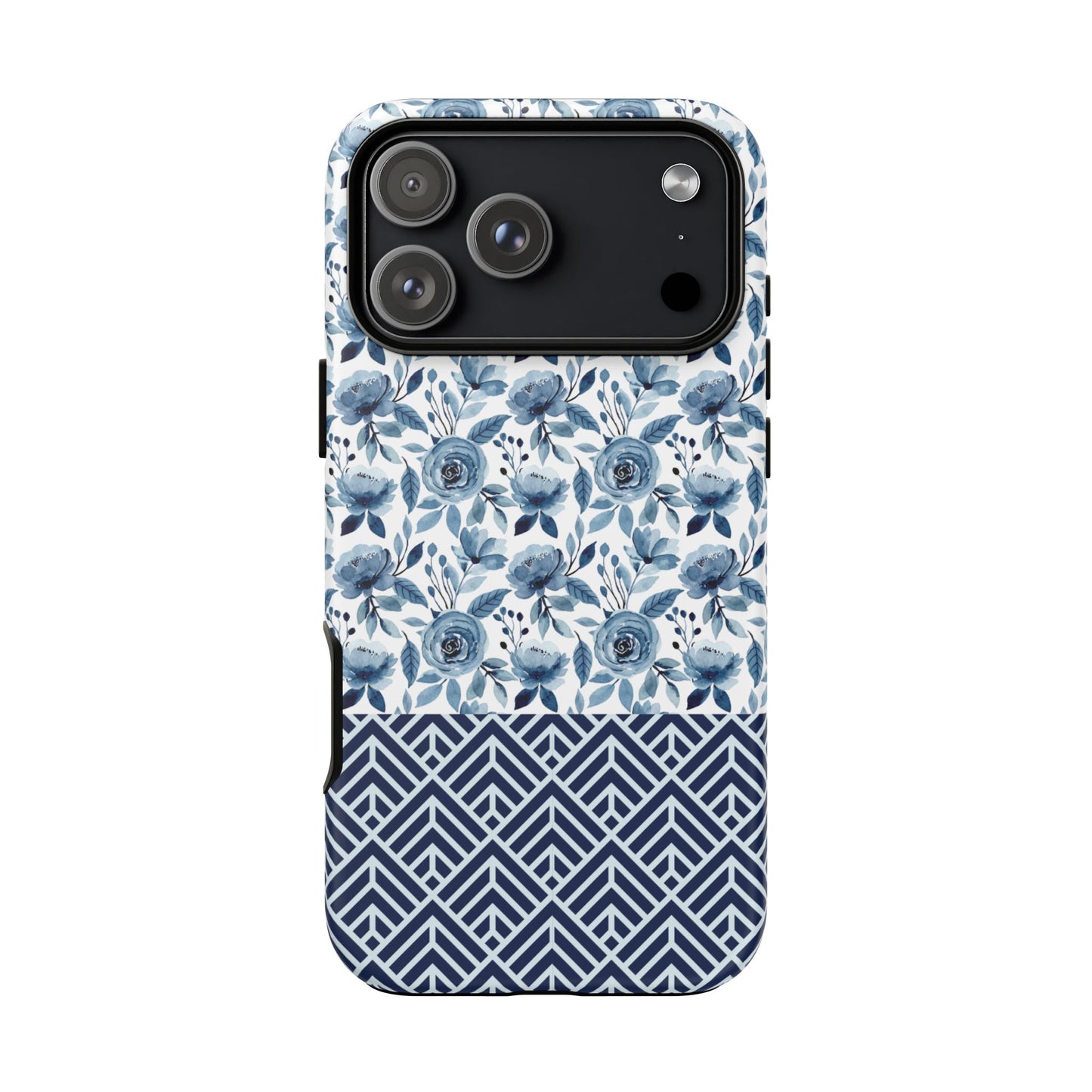 Boho Floral Tough Phone Case - iPhone 17 / 17 Air / 17 Pro Max, Samsung Galaxy S26, Google Pixel | Matte & Glossy