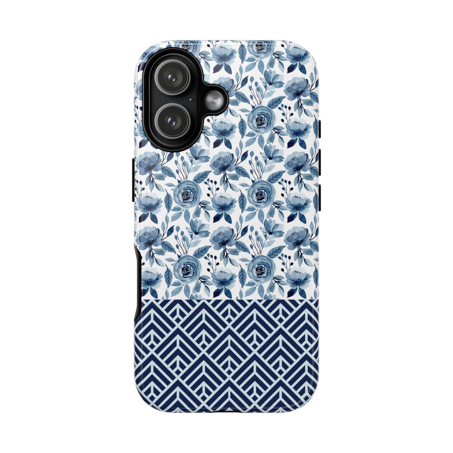 Boho Floral Tough Phone Case - iPhone 17 / 17 Air / 17 Pro Max, Samsung Galaxy S26, Google Pixel | Matte & Glossy
