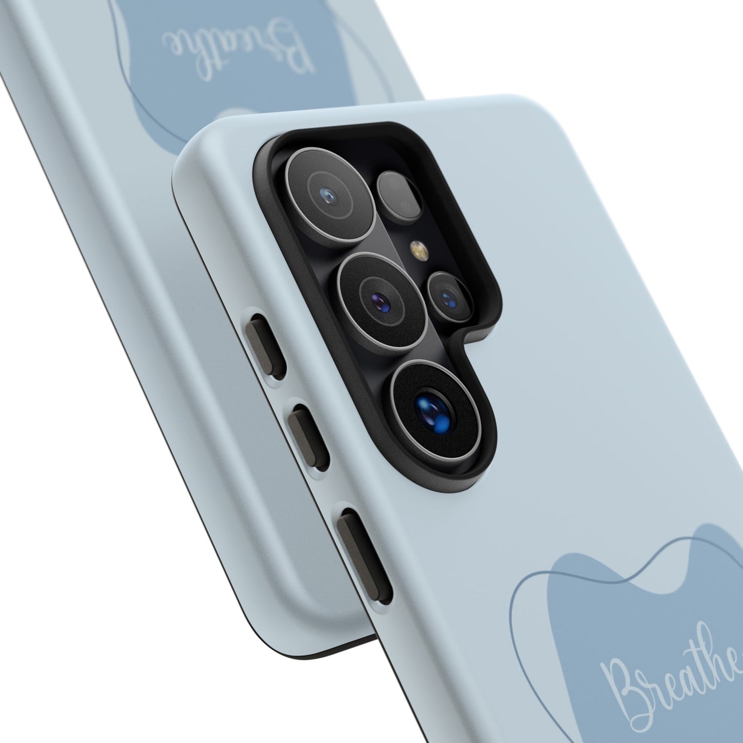Calming Blue Boho Tough Phone Case - iPhone 17 / 17 Air / 17 Pro Max, Samsung Galaxy S26, Google Pixel | Matte & Glossy