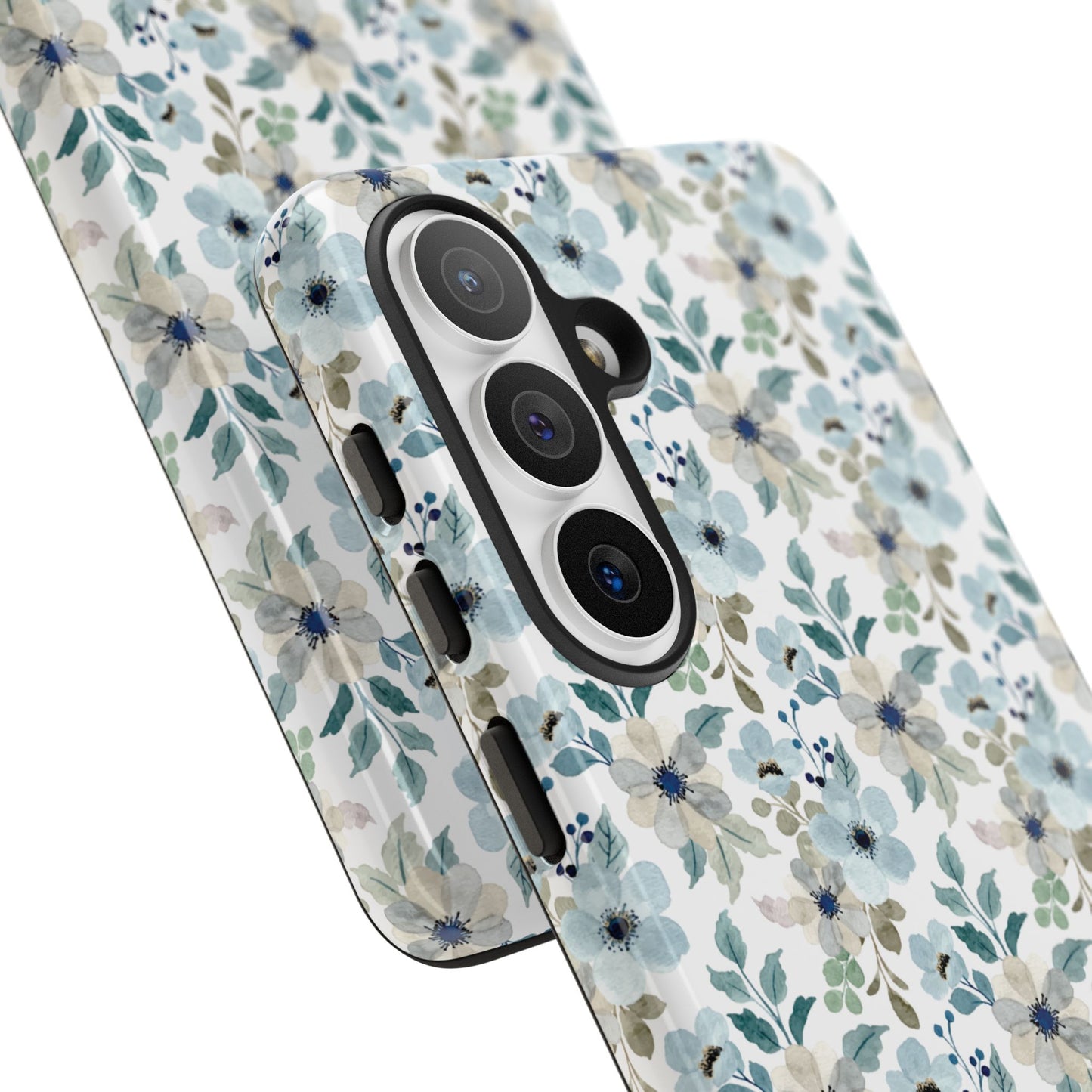 Boho Floral Tough Phone Case - iPhone 17 / 17 Air / 17 Pro Max, Samsung Galaxy S26 Plus Ultra | Matte & Glossy