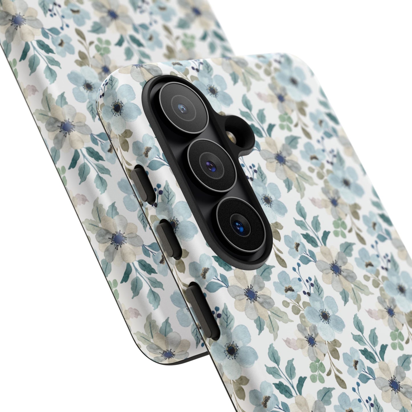 Boho Floral Tough Phone Case - iPhone 17 / 17 Air / 17 Pro Max, Samsung Galaxy S26 Plus Ultra | Matte & Glossy
