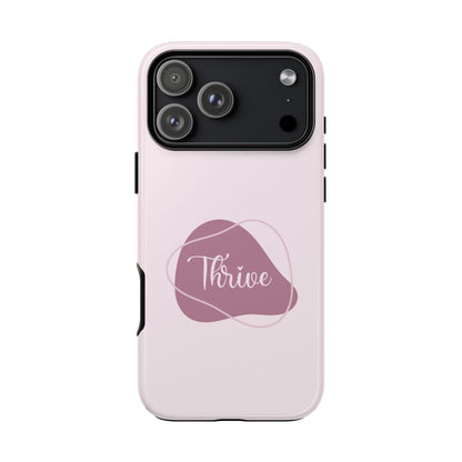 Thrive Boho Tough Phone Case – iPhone 17 / 17 Air / 17 Pro Max, Samsung Galaxy, Google Pixel | Matte & Glossy