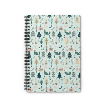 Whimsical Forest Spiral Notebook - Ruled Lines, Ideal for Journaling, Sketching, Nature Lovers, Eco-Friendly Gift, Perfect for Back to