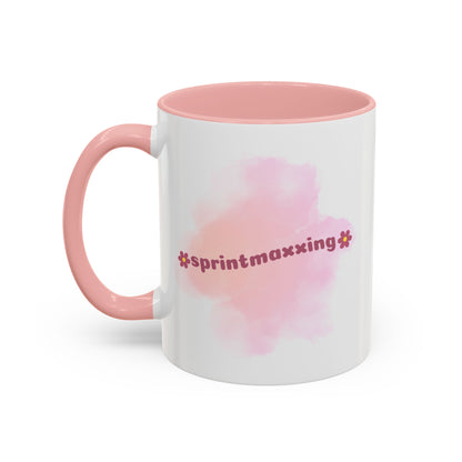Funny Project Manager Gift, Agile Scrum Master Coffee Cup, Pink Corporate Humor Mug, Gift for Women in Tech | Sprintmaxxing
