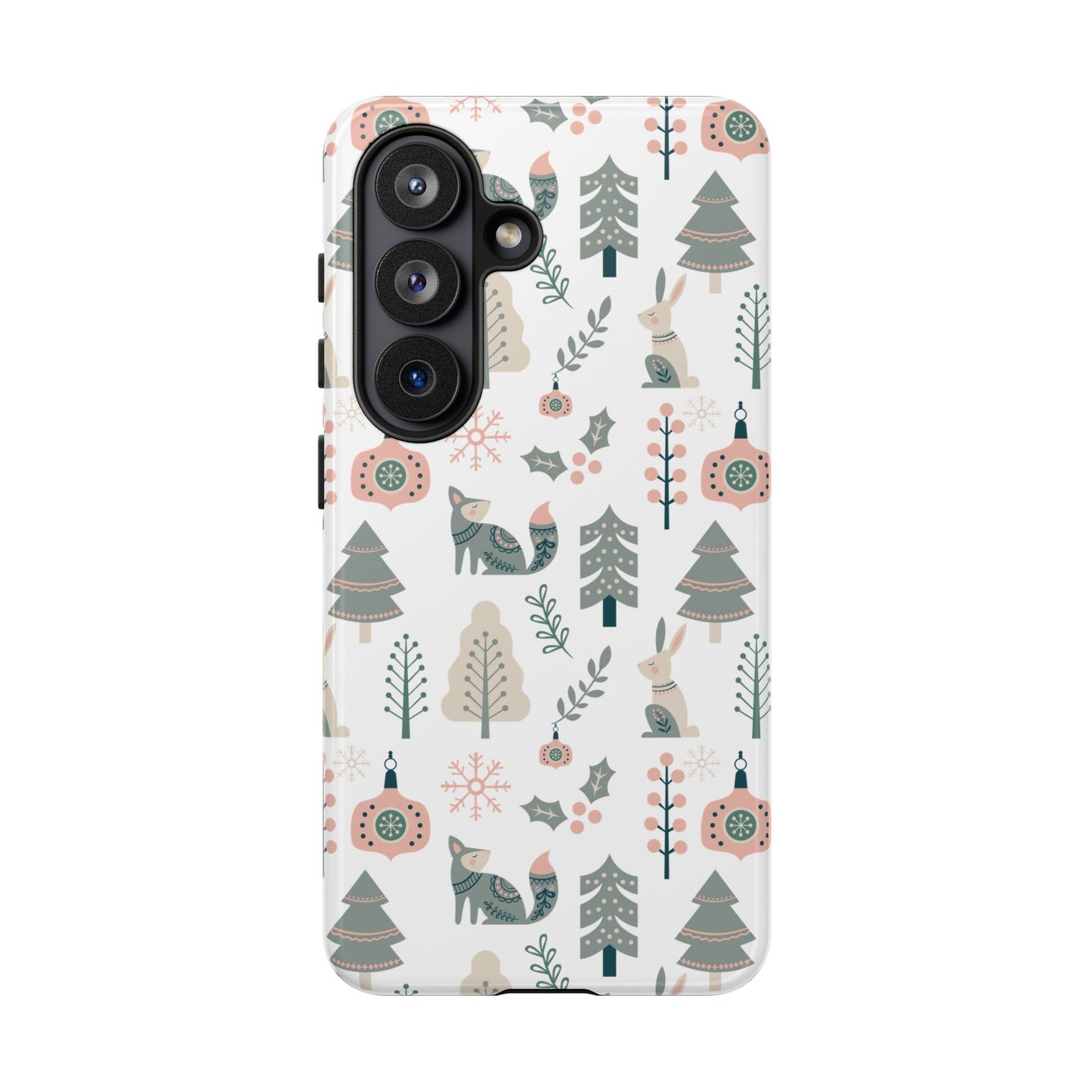Scandinavian Folk Art Phone Case - iPhone 17 / 17 Air / 17 Pro Max, Samsung Galaxy S26, Google Pixel | Matte & Glossy