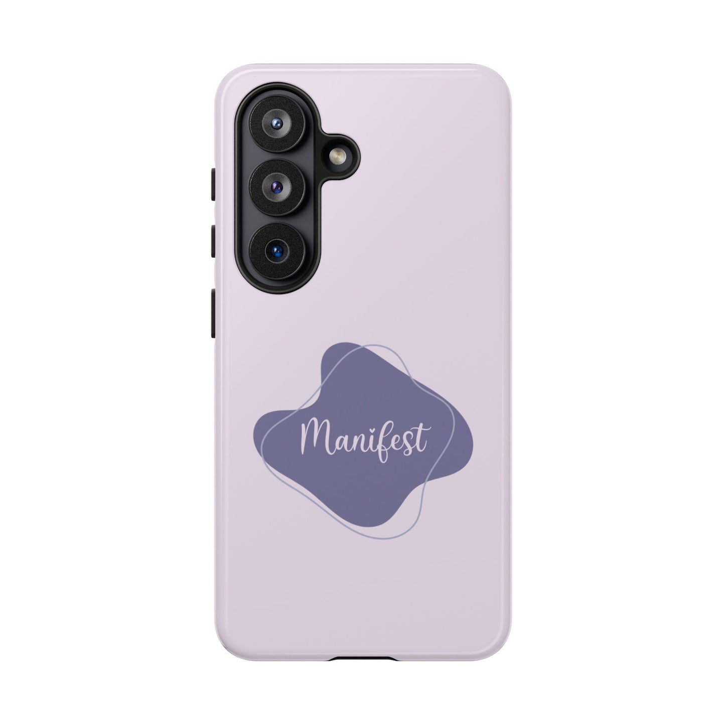 Manifest - Purple Boho Tough Phone Case - iPhone 17 / 17 Air / 17 Pro Max, Samsung Galaxy S26, Google Pixel | Matte & Glossy