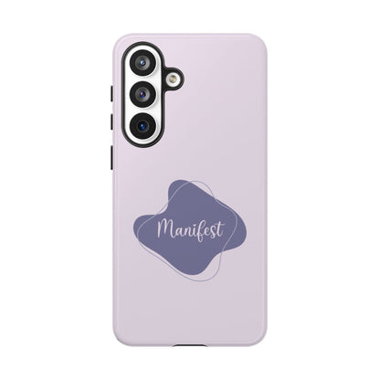 Manifest - Purple Boho Tough Phone Case - iPhone 17 / 17 Air / 17 Pro Max, Samsung Galaxy S26, Google Pixel | Matte & Glossy
