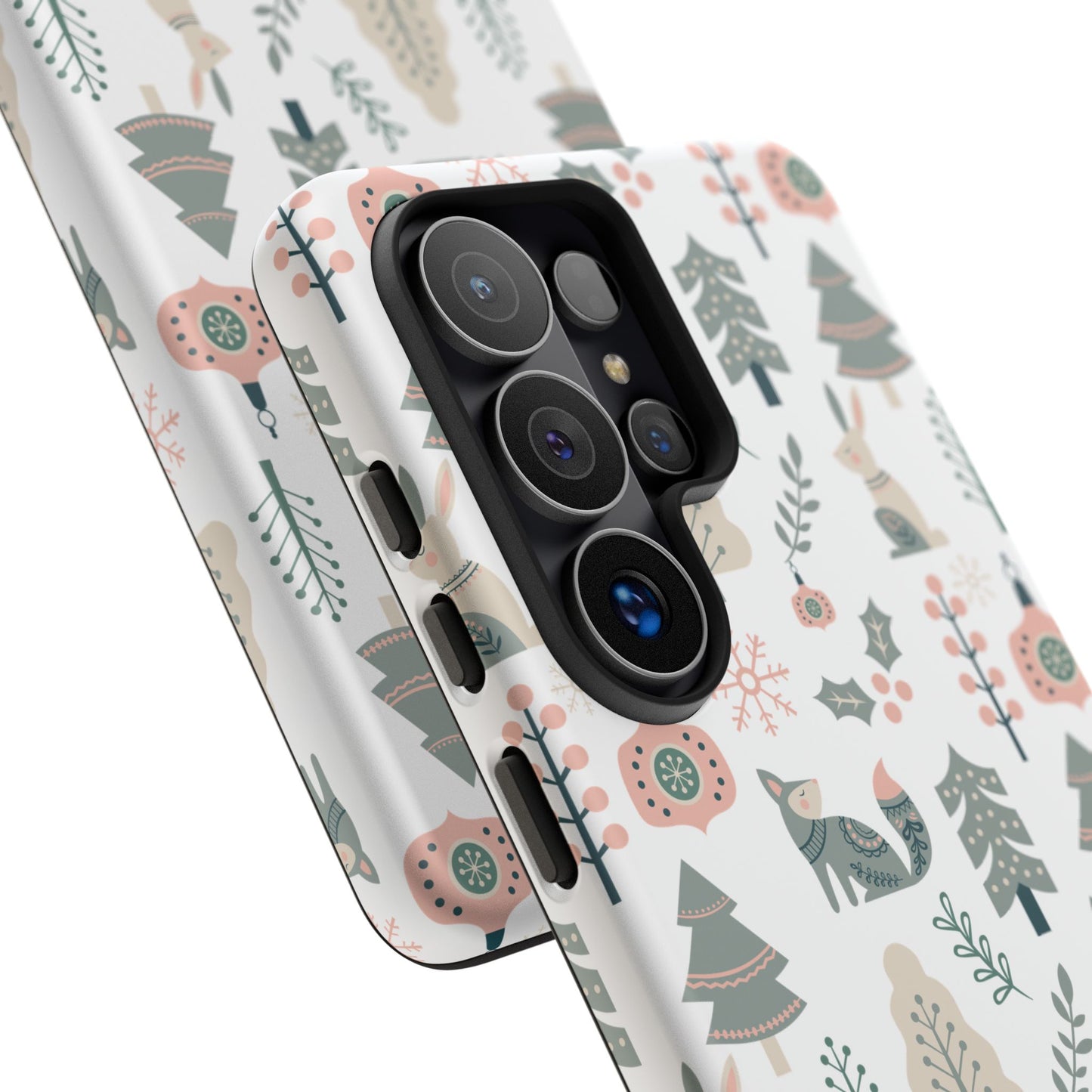 Scandinavian Folk Art Phone Case - iPhone 17 / 17 Air / 17 Pro Max, Samsung Galaxy S26, Google Pixel | Matte & Glossy
