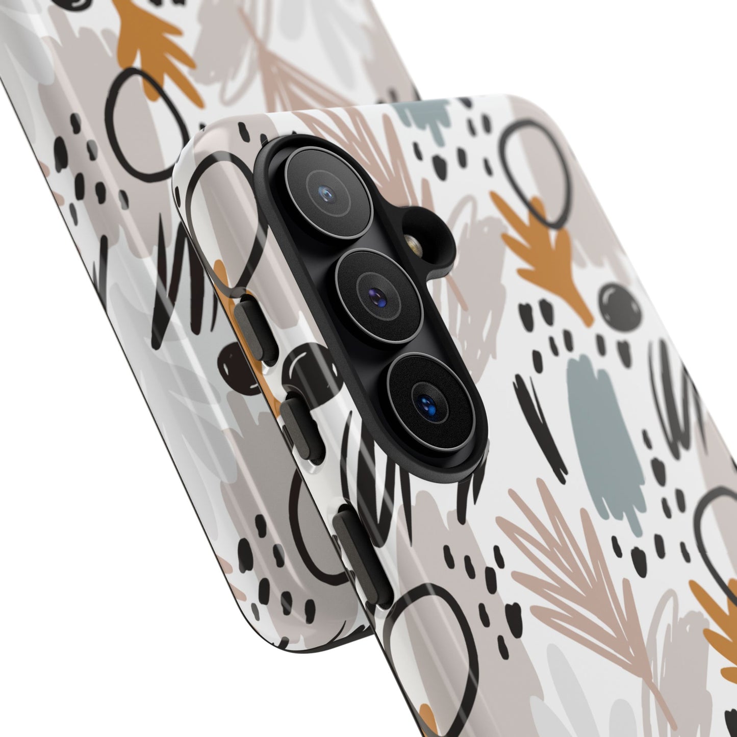Boho Floral Tough Phone Case - iPhone 17 / 17 Air / 17 Pro / Pro Max, Samsung Galaxy S26, Google Pixel | Matte & Glossy