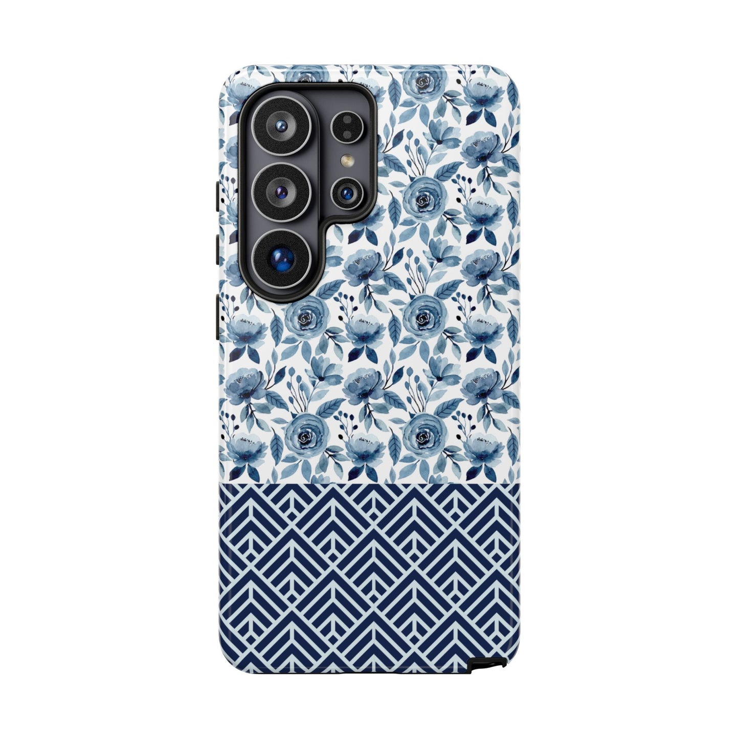 Boho Floral Tough Phone Case - iPhone 17 / 17 Air / 17 Pro Max, Samsung Galaxy S26, Google Pixel | Matte & Glossy
