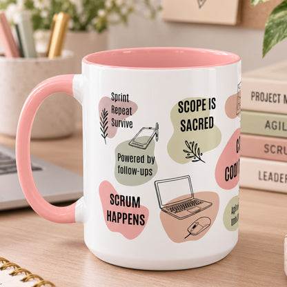 Chaos Coordinator Coffee Mug, Agile-Inspired Office Humor, Gift for Project Managers, Scrum Masters