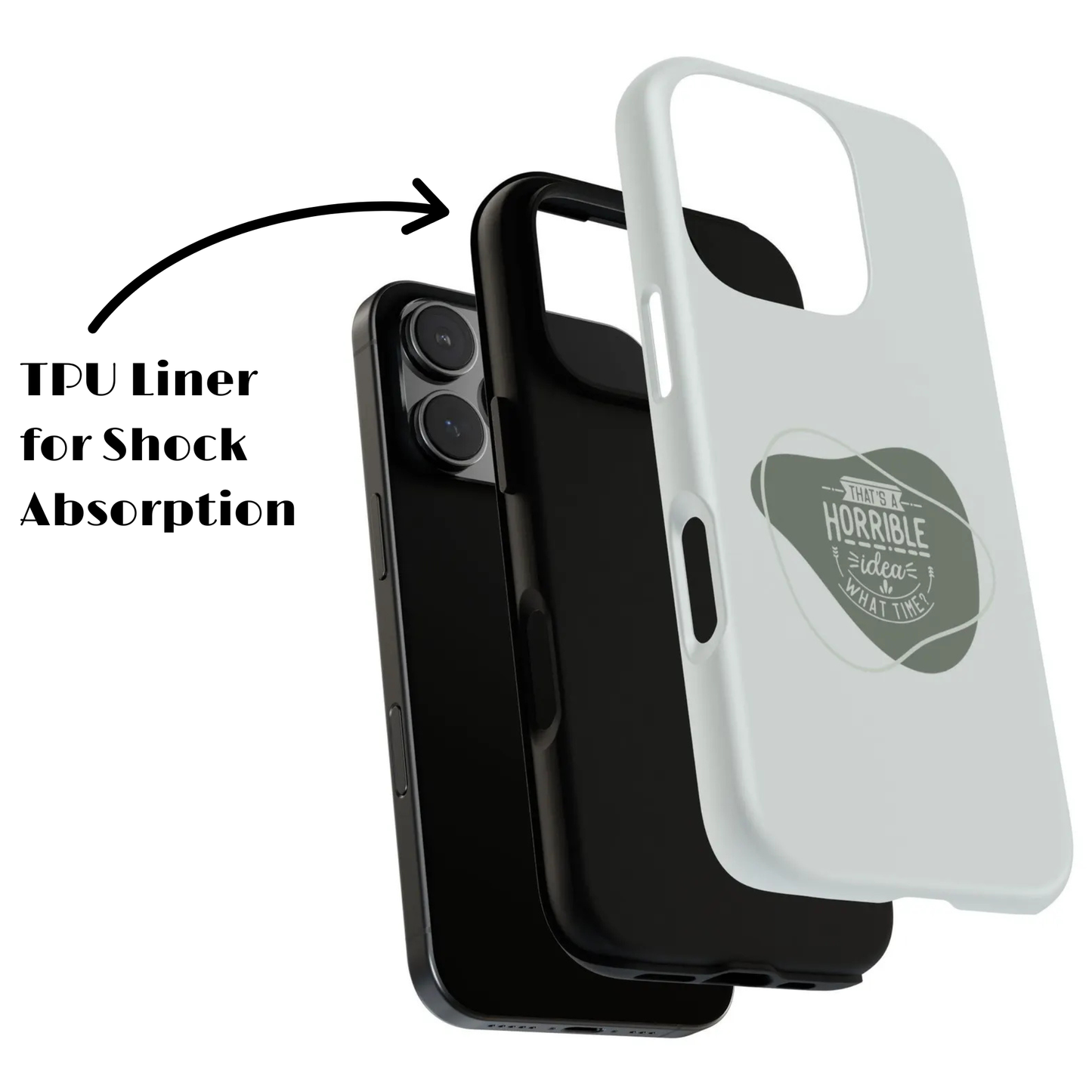 Funny Boho Tough Phone Case – iPhone 17 / 17 Air / 17 Pro Max, Samsung Galaxy S26, Google Pixel | Matte & Glossy