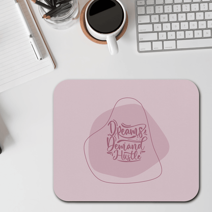 Inspirational Mouse Pad with 'Dreams Demand Hustle' Design, Office Decor, Gift for Creatives, Motivational Desk Accessory, Work From [...]