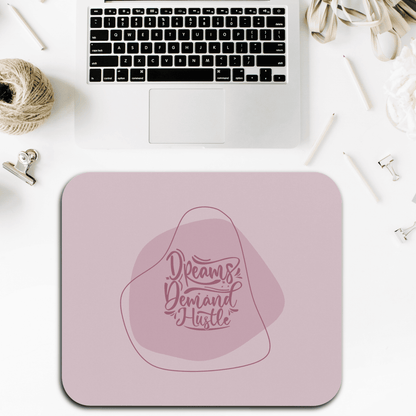 Inspirational Mouse Pad with 'Dreams Demand Hustle' Design, Office Decor, Gift for Creatives, Motivational Desk Accessory, Work From [...]