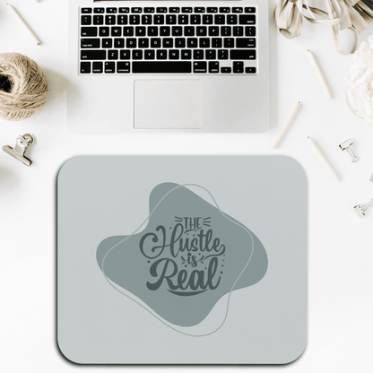 Stylish Hustle Mouse Pad | Motivational Desk Accessory, Office Gift, Work from Home Decor, Unique Gift for Entrepreneurs