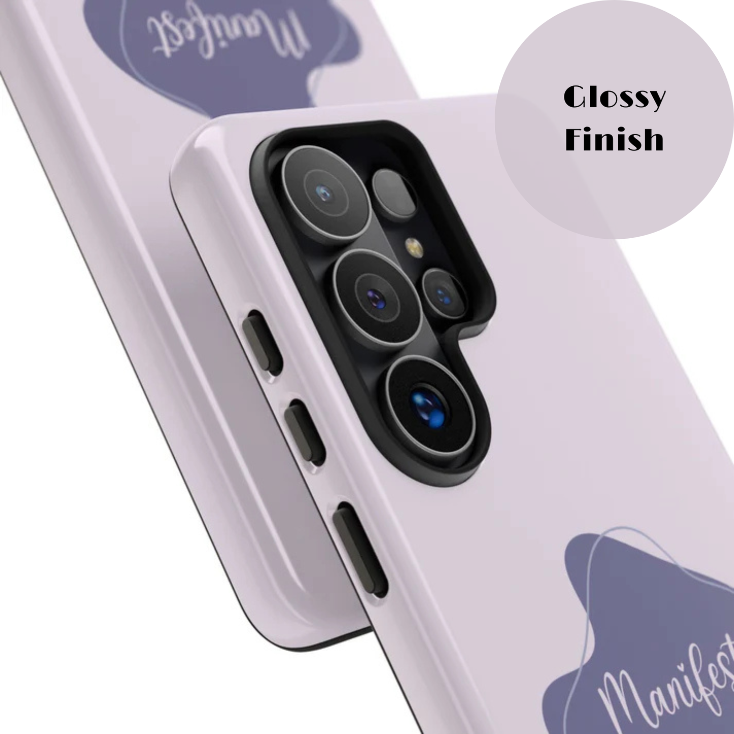 Manifest - Purple Boho Tough Phone Case - iPhone 17 / 17 Air / 17 Pro Max, Samsung Galaxy S26, Google Pixel | Matte & Glossy
