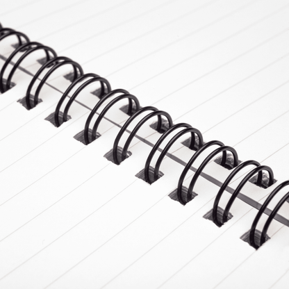 Funny Spiral Notebook for Coffee Lovers - Ruled Line with Document Pocket, Journal for Writers, Gift for Caffeine Lovers