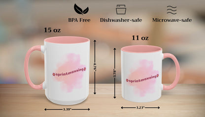 Funny Project Manager Gift, Agile Scrum Master Coffee Cup, Pink Corporate Humor Mug, Gift for Women in Tech | Sprintmaxxing