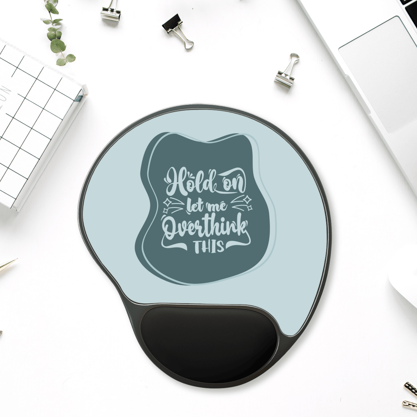 Mouse Pad with Wrist Rest - Perfect for Home Office, Gifts, or Study Sessions | Cute Desk Accessory | Comfortable Gaming Pad | [...]