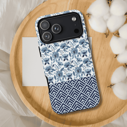 Mobile Phone Case iPhone 17, Air, Pro Max, iPhone 16, Matt & Glossy Finish, Boho Floral