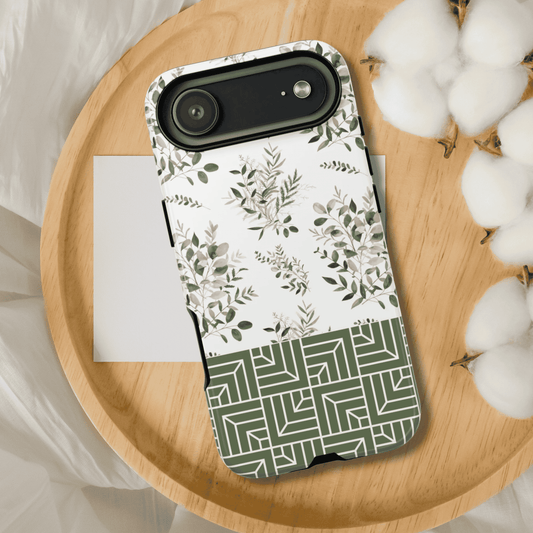 iPhone 17 Case, iPhone 17 Air Case, iPhone 17 Pro Max Case, Tough Case Matt & Glossy Finish, Boho Floral