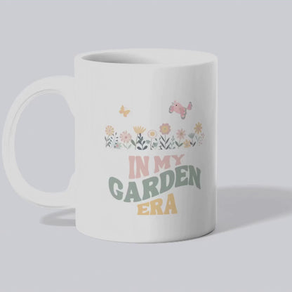 Garden Lovers' Ceramic Mug, In My Garden Era - Perfect Gift for Plant Enthusiasts, Home Decor, Coffee Lovers, Mother's Day, Birthdays